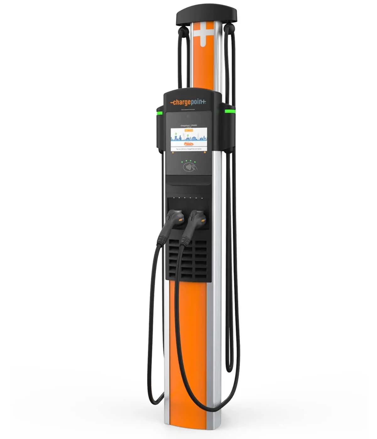 ChargePoint charging hardware close-up